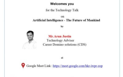 Technology Talk on Artificial Intelligence – The Future of Mankind Technology Talk on Artificial Intelligence – The Future of Mankind