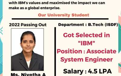 Moment of Pride for Dr. MGR Placement Initiatives Moment of Pride for Dr. MGR Placement Initiatives