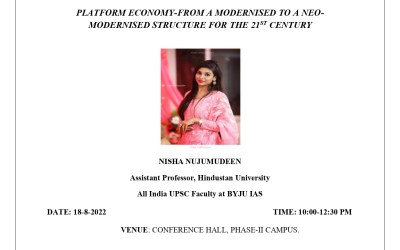Guest Lecture on Platform Economy Guest Lecture on Platform Economy