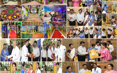 Ayudha Pooja celebrated at Thai Moogambigai Dental College and Hospital Ayudha Pooja celebrated at Thai Moogambigai Dental College and Hospital
