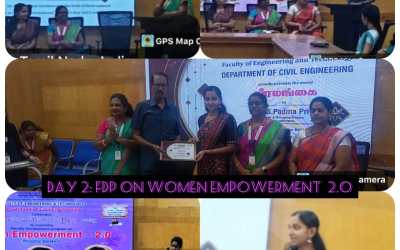 Day 2 and 3 Report of FDP on Women Empowerment -2.0 Day 2 and 3 Report of FDP on Women Empowerment -2.0