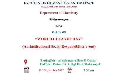 World Cleanup Day World Cleanup Day