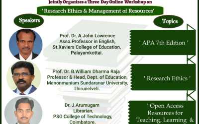 Research Ethics and Management of Resources Research Ethics and Management of Resources