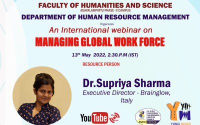 International Webinar on MANAGING GLOBAL WORKFORCE International Webinar on MANAGING GLOBAL WORKFORCE