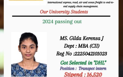 2024 Passed out Student Placed at DHL 2024 Passed out Student Placed at DHL
