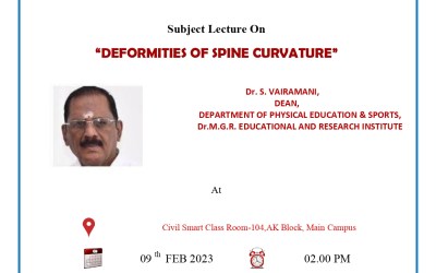 Subject Lecture On “DEFORMITIES OF SPINE CURVATURE” Subject Lecture On “DEFORMITIES OF SPINE CURVATURE”