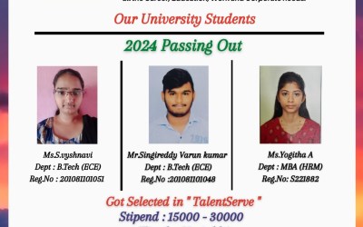 Placement of 2024 Passing Out Students in Talentserve Placement of 2024 Passing Out Students in Talentserve