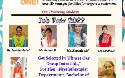 Placement of 2022 Passing out Students in Fitness One Placement of 2022 Passing out Students in Fitness One