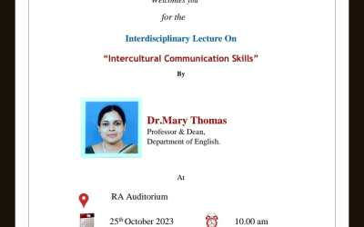Interdisciplinary Lecture on Intercultural Communication Skills Interdisciplinary Lecture on Intercultural Communication Skills