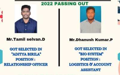 Placement Of 2022 Passing Out MBA Students Placement Of 2022 Passing Out MBA Students