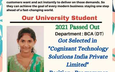 Placement of 2021 passed out BCA Student Placement of 2021 passed out BCA Student