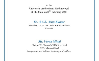 Inauguration of the Yuva Young Indians Inauguration of the Yuva Young Indians