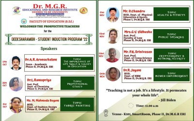 Deeksharambh – Student Induction Program ’22 Deeksharambh – Student Induction Program ’22