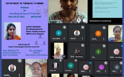 Webinar on ” HANDLING STRESS IN IT SECTOR “ Webinar on ” HANDLING STRESS IN IT SECTOR “