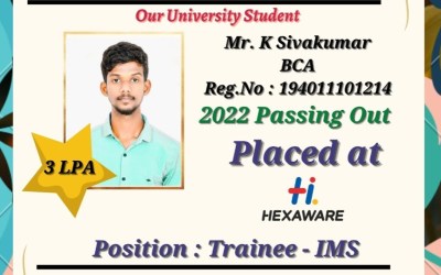 Placement of 2022 Passing out BCA Student Placement of 2022 Passing out BCA Student