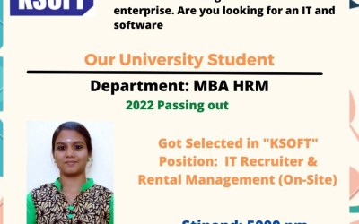 Placement of 2022 Passing Out MBA HRM Student Placement of 2022 Passing Out MBA HRM Student