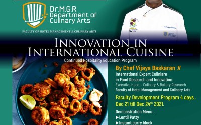 Innovation in International Cuisine Innovation in International Cuisine