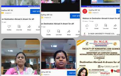 Report on Webinar on Destination Abroad-A dream for all Report on Webinar on Destination Abroad-A dream for all