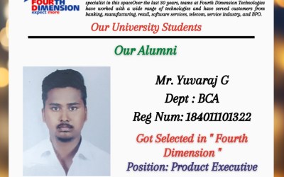 Placement Of Our Alumni Student At Fourth Dimension. Placement Of Our Alumni Student At Fourth Dimension.