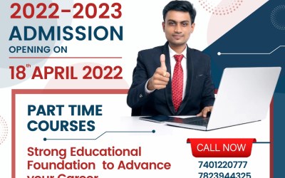 Admissions Opening on 18th April 2022 for PART TIME COURSES 2022-2023 Admissions Opening on 18th April 2022 for PART TIME COURSES 2022-2023