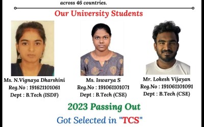 Placement of 2023 Passing Out Students in TCS Placement of 2023 Passing Out Students in TCS