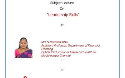 Subject Lecture on Leadership Skills Subject Lecture on Leadership Skills