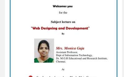 Subject Lecture on Web Designing and Development Subject Lecture on Web Designing and Development