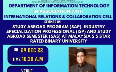Seminar on Study Abroad Program Seminar on Study Abroad Program