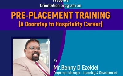 “PRE- PLACEMENT TRAINING” “PRE- PLACEMENT TRAINING”