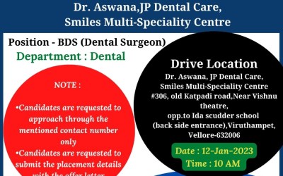 Campus Drive for JP Dental Care Campus Drive for JP Dental Care