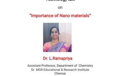 Technology talk on Importance of Nano material Technology talk on Importance of Nano material