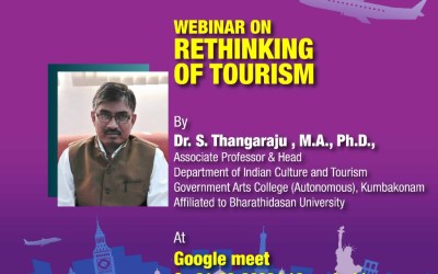 Webinar on “Rethinking Tourism” Webinar on “Rethinking Tourism”