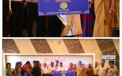 Dr. M.G.R Centre for Foreign Languages Dr. M.G.R Centre for Foreign Languages