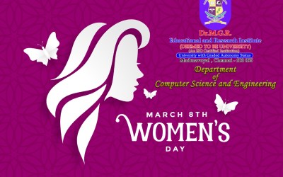 Women’s Day Wishes by Department of Computer Science and Engineering Women’s Day Wishes by Department of Computer Science and Engineering