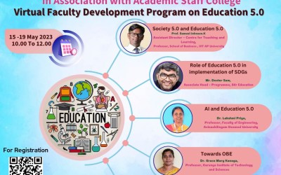 Virtual Faculty Development Program on “Education 5.0” Virtual Faculty Development Program on “Education 5.0”
