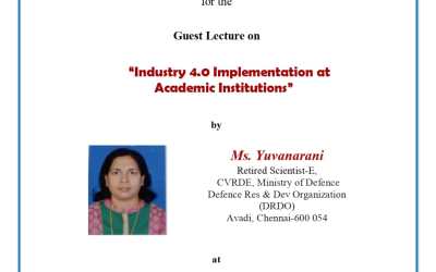 Guest Lecture on Industry 4.0 Guest Lecture on Industry 4.0