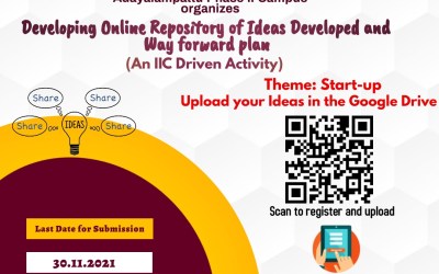 Developing Online Repository of Ideas Developed and Way Forward Plan Developing Online Repository of Ideas Developed and Way Forward Plan