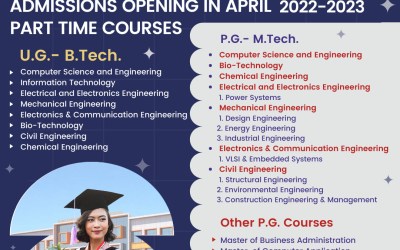 Admissions Opening Soon for PART TIME COURSES 2022-2023 Admissions Opening Soon for PART TIME COURSES 2022-2023