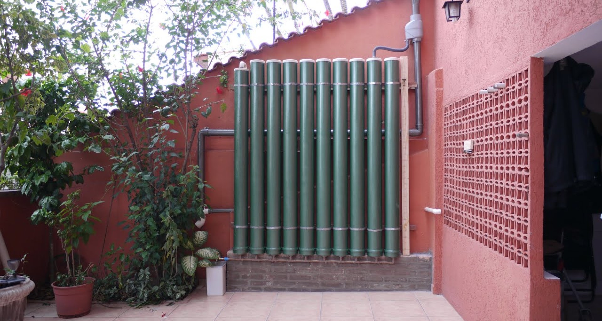 Conheça o sistema vertical de captação de água da chuva Conheça o sistema vertical de captação de água da chuva