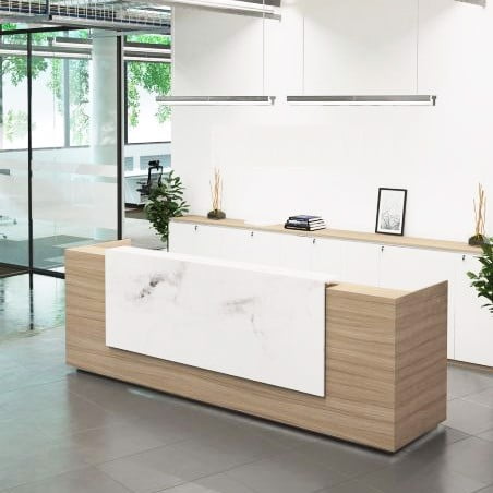 Xu hướng thiết kế quầy lễ tân mới nhất Xu hướng thiết kế quầy lễ tân mới nhất
