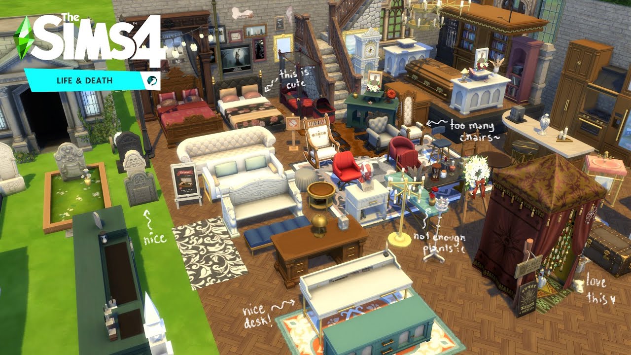 รีวิวของแต่งบ้านหลอน ๆ ภาคใหม่ล่าสุด the sims 4 life and death 💀 ✨ รีวิวของแต่งบ้านหลอน ๆ ภาคใหม่ล่าสุด the sims 4 life and death 💀 ✨