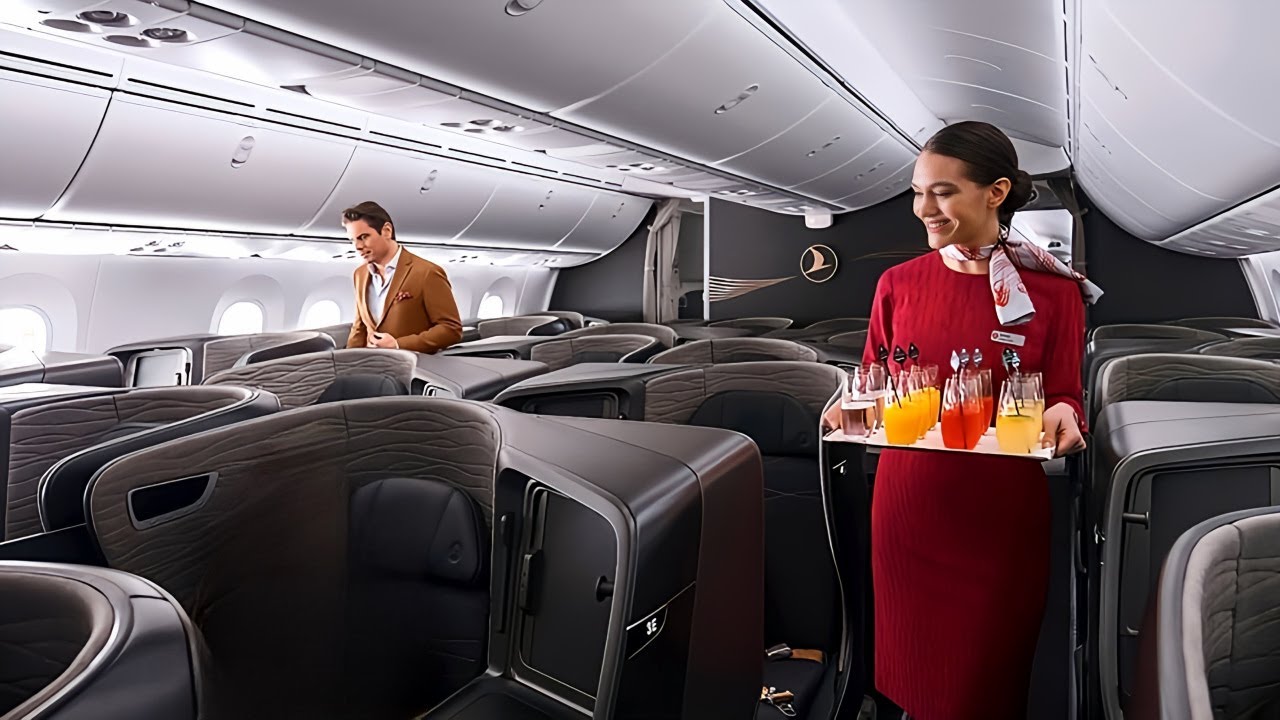 Turkish Airlines Business Class Flights | Boeing 787-9 and 777-300ER | Istanbul Airport Turkish Airlines Business Class Flights | Boeing 787-9 and 777-300ER | Istanbul Airport