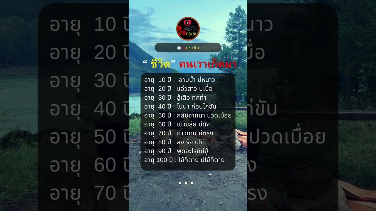 “ ชีวิต” คนเราเกิดมา #ชีวิต #คำคม #ข้อคิดดีๆ #แรงบันดาลใจ #เตือนสติ #คิดบวก #youtube #shorts “ ชีวิต” คนเราเกิดมา #ชีวิต #คำคม #ข้อคิดดีๆ #แรงบันดาลใจ #เตือนสติ #คิดบวก #youtube #shorts