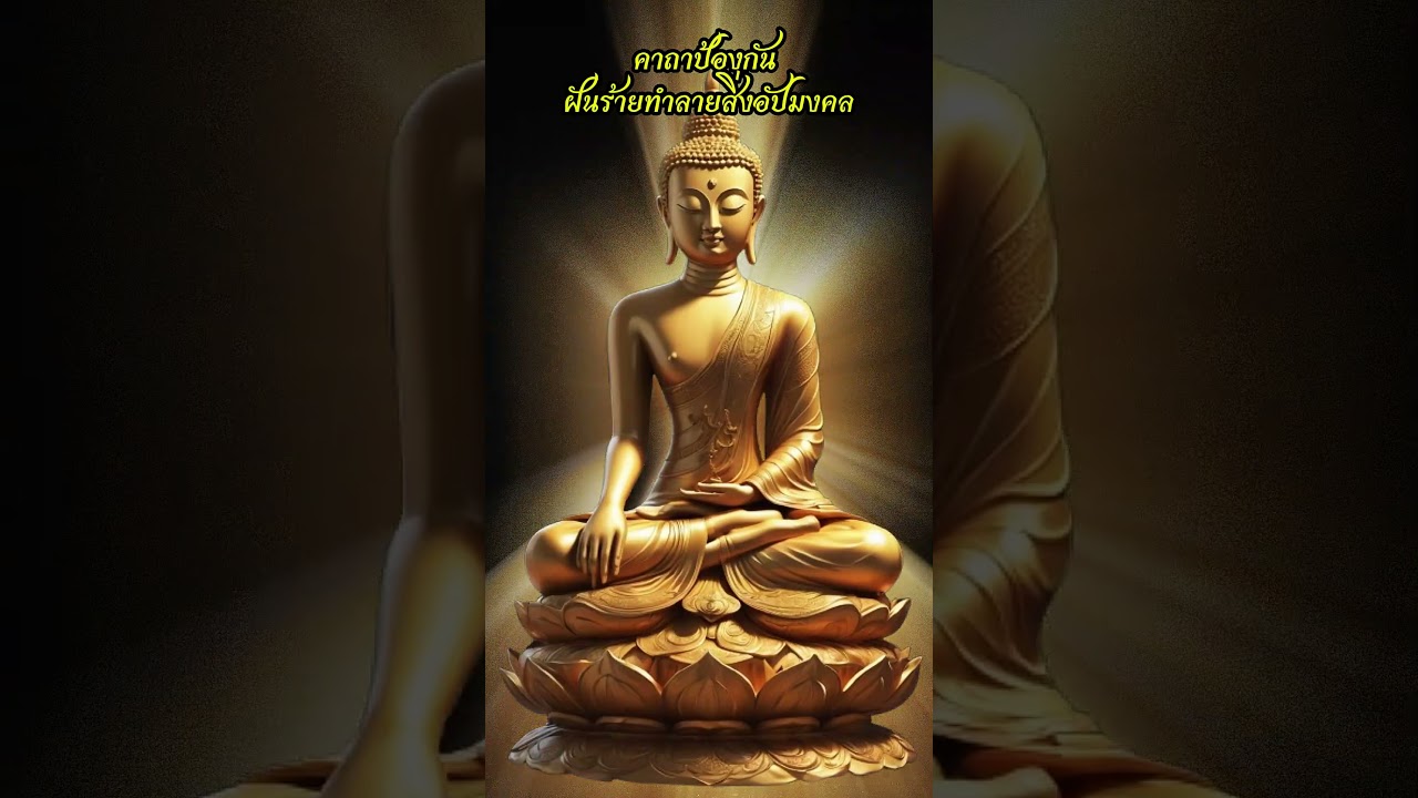 คาถาป้องกัน ฝันร้าย ทำลายสิ่งอัปมงคล #คาถา คาถาป้องกัน ฝันร้าย ทำลายสิ่งอัปมงคล #คาถา