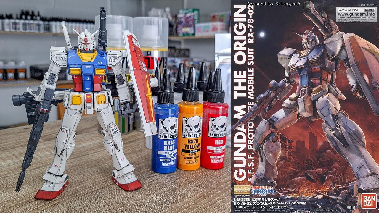 แนะนำมือใหม่ประกอบ Gundam RX-78-2 The Origin MG1/100 ที่ร้าน Gundamsmith By Toytrick แนะนำมือใหม่ประกอบ Gundam RX-78-2 The Origin MG1/100 ที่ร้าน Gundamsmith By Toytrick