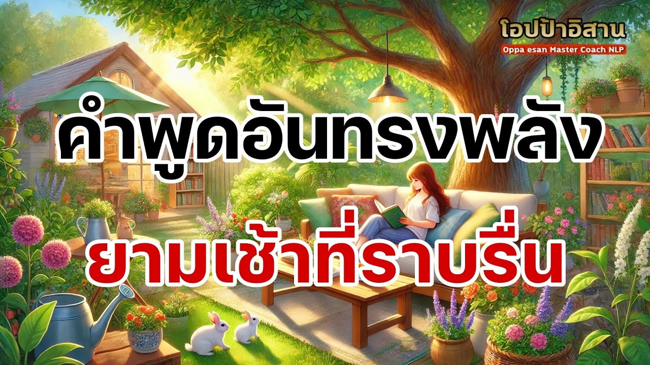 คำพูดอันทรงพลัง ยามเช้าที่ราบรื่น โปรแกรมจิตยามเช้า ให้คุณพร้อมเริ่มต้นวันใหม่อย่างทรงพลัง คำพูดอันทรงพลัง ยามเช้าที่ราบรื่น โปรแกรมจิตยามเช้า ให้คุณพร้อมเริ่มต้นวันใหม่อย่างทรงพลัง