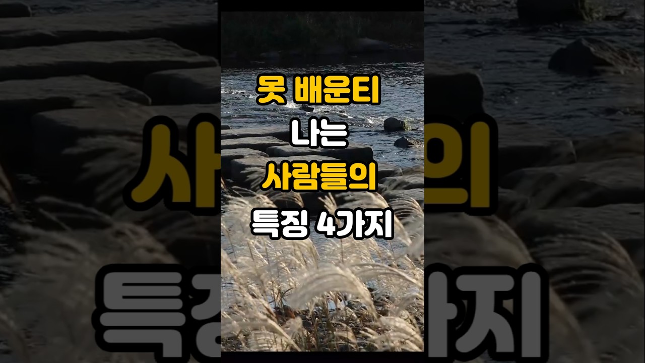 못 배운티 팍팍 나는 사람들의 특징 4가지#인생지혜 #인생조언 #동기부여 #명언 #오디오북 못 배운티 팍팍 나는 사람들의 특징 4가지#인생지혜 #인생조언 #동기부여 #명언 #오디오북