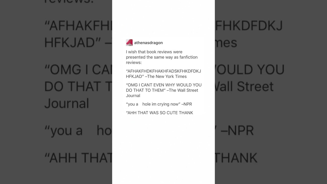 A Book Review Tumblr Post A Book Review Tumblr Post