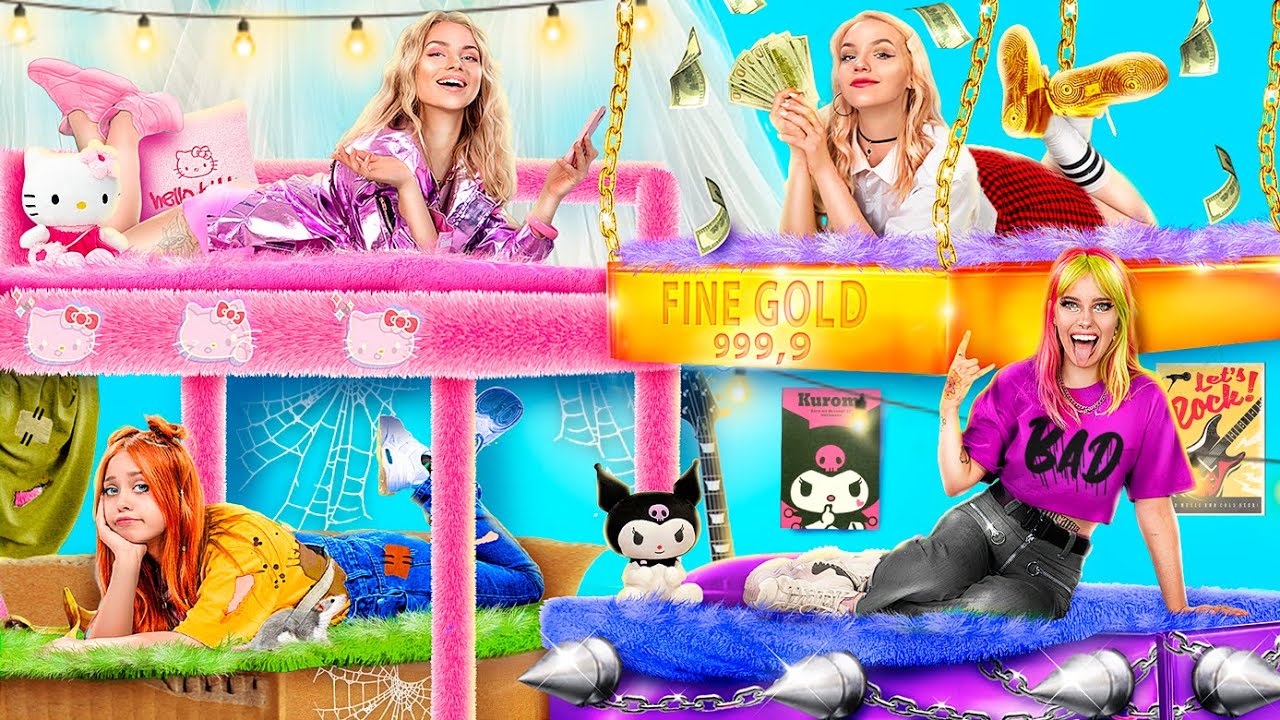 มาสร้องห้องของคนรวย คนจน คนโคตรรวยกัน / เตียงและที่นอนสำหรับคนฐานะต่างกัน มาสร้องห้องของคนรวย คนจน คนโคตรรวยกัน / เตียงและที่นอนสำหรับคนฐานะต่างกัน