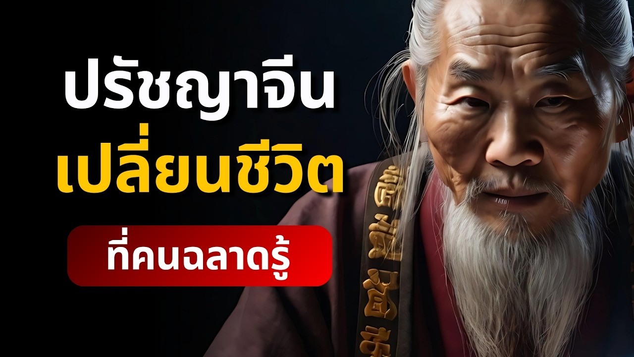 ปรัชญาจีนเปลี่ยนชีวิต ที่คนฉลาดต้องรู้ (ฟังแล้วไม่เสียใจในภายหลัง) ปรัชญาจีนเปลี่ยนชีวิต ที่คนฉลาดต้องรู้ (ฟังแล้วไม่เสียใจในภายหลัง)